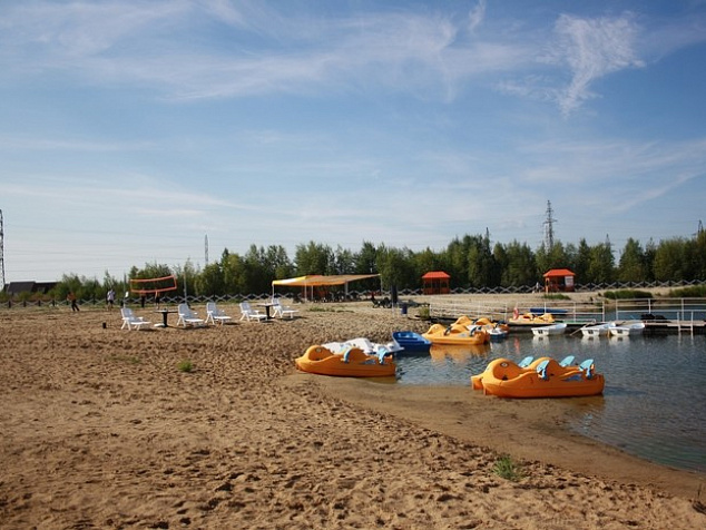 Пляж "Озеро Зеркальное"