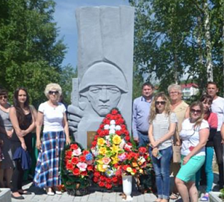 Мемориал в честь 70-летия Победы в память павших в годы Великой отечественной войны 1941-1945 гг.